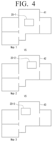 Samsung Patents a Robot Vacuum That Checks Its Battery Before It Starts Mopping patent drawing, sheet 4