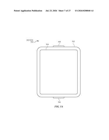 Apple Patent Enables Joint App Sessions to Launch Directly During Phone Calls patent drawing, sheet 7