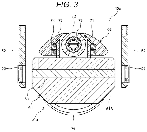 Sony Patents Wheels Within Wheels That Let Robots Roll in Any Direction patent drawing, sheet 3
