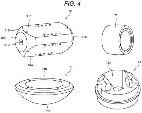 Sony Patents Wheels Within Wheels That Let Robots Roll in Any Direction patent drawing, sheet 4