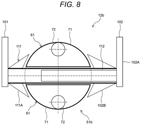 Sony Patents Wheels Within Wheels That Let Robots Roll in Any Direction patent drawing, sheet 8