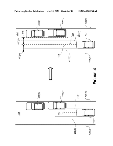 Nvidia Patents a Way to Keep Self-Driving Cars Clear of Roadside Obstacles patent drawing, sheet 4