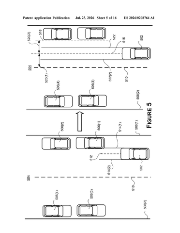 Nvidia Patents a Way to Keep Self-Driving Cars Clear of Roadside Obstacles patent drawing, sheet 5
