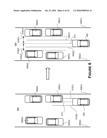 Nvidia Patents a Way to Keep Self-Driving Cars Clear of Roadside Obstacles patent drawing, sheet 6