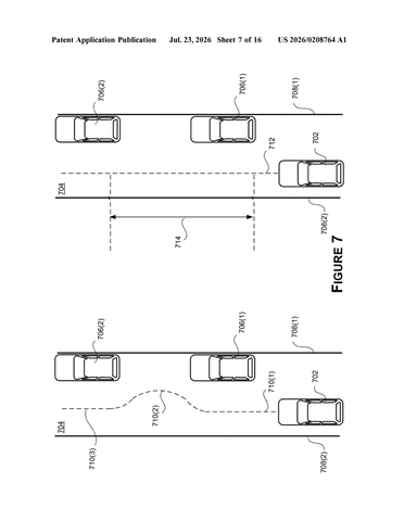 Nvidia Patents a Way to Keep Self-Driving Cars Clear of Roadside Obstacles patent drawing, sheet 7