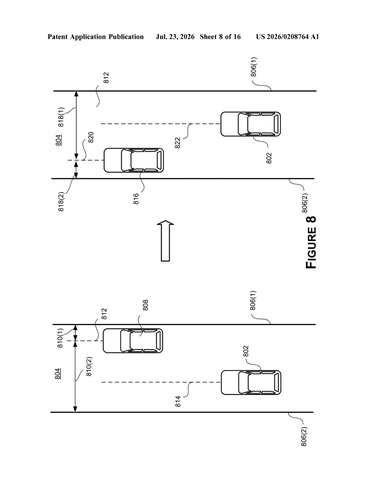 Nvidia Patents a Way to Keep Self-Driving Cars Clear of Roadside Obstacles patent drawing, sheet 8