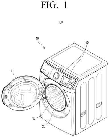 Samsung Patents a Washing Machine That Adjusts Its Own Spin-Cycle Safety Limits patent drawing, sheet 1
