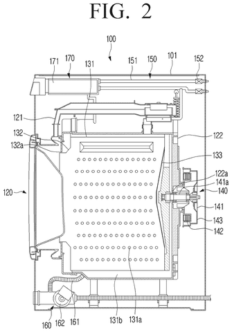 Samsung Patents a Washing Machine That Adjusts Its Own Spin-Cycle Safety Limits patent drawing, sheet 2