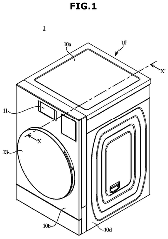 Samsung Patents a Seal That Keeps Hot Air from Leaking in Washer-Dryers patent drawing, sheet 1