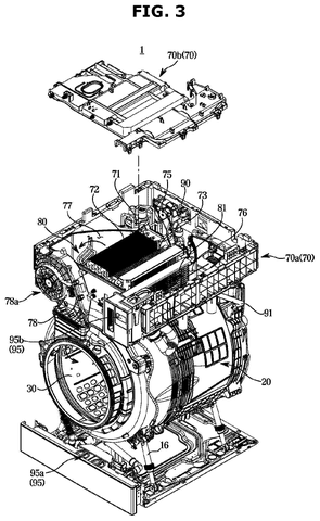 Samsung Patents a Seal That Keeps Hot Air from Leaking in Washer-Dryers patent drawing, sheet 3