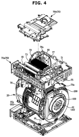 Samsung Patents a Seal That Keeps Hot Air from Leaking in Washer-Dryers patent drawing, sheet 4