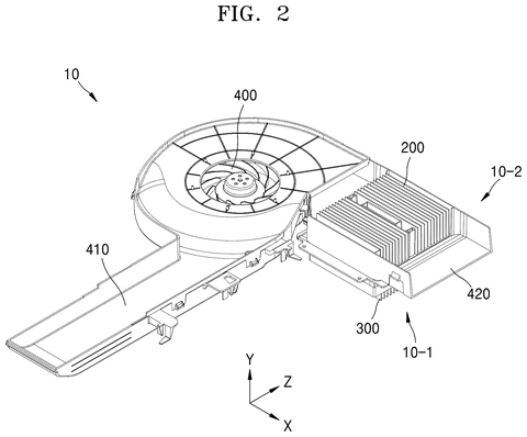 Samsung Patents a Cooling Assembly That Pulls Heat Away From Refrigerator Components patent drawing, sheet 4