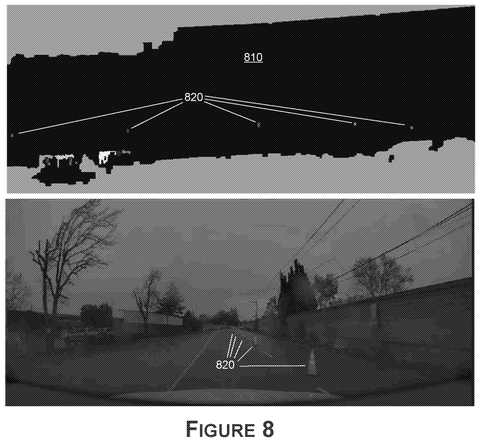 New Nvidia Patent Teaches Self-Driving Cars to Spot Road Debris patent drawing, sheet 8