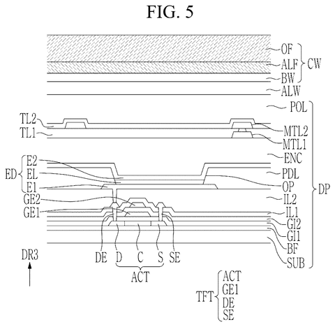 Samsung Patents UV-Blocking Layer Technology Built Directly Into Display Panels patent drawing, sheet 5