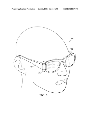 Google Patents Smart Glasses That Build Your Vision Prescription Into the Display patent drawing, sheet 3