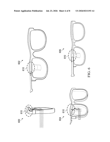 Google Patents Smart Glasses That Build Your Vision Prescription Into the Display patent drawing, sheet 6