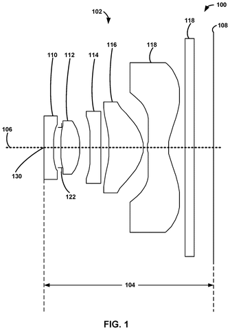 Google Patents a Compact Camera Lens Built to Capture Broad Scenes patent drawing, sheet 1