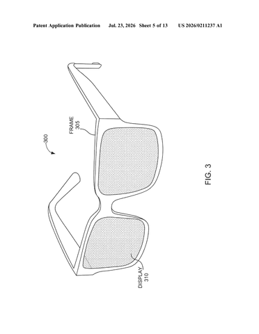 Meta Patents a Micro-Scale Spinning Light Steerer for AR Glasses patent drawing, sheet 5