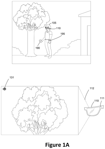 Livestreaming Glasses Patent Adds Smart Capture Controls patent drawing, sheet 1
