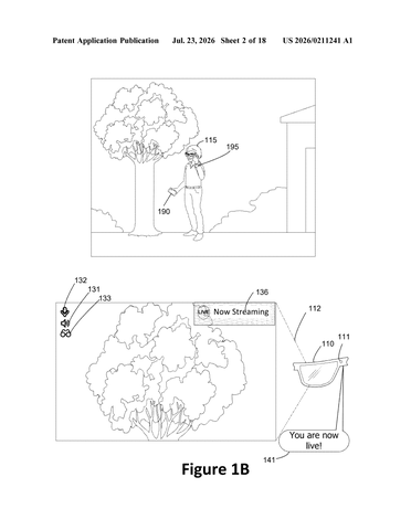 Livestreaming Glasses Patent Adds Smart Capture Controls patent drawing, sheet 2