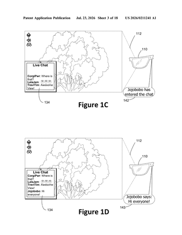Livestreaming Glasses Patent Adds Smart Capture Controls patent drawing, sheet 3