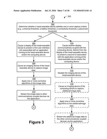 Livestreaming Glasses Patent Adds Smart Capture Controls patent drawing, sheet 7