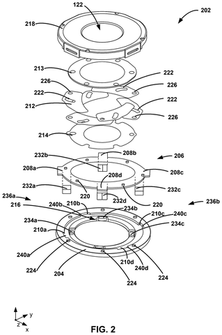Google Patents a Variable Aperture That Controls Light in Phone Cameras patent drawing, sheet 2