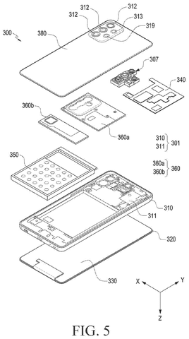 Samsung Patent Covers Camera Lenses With Light-Filtering Coatings Built Into the Glass patent drawing, sheet 5