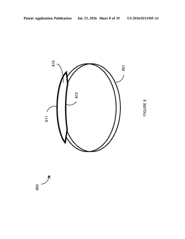 Meta Patent Uses Wrist Muscle Signals to Navigate Menus Without Touching Screens patent drawing, sheet 8
