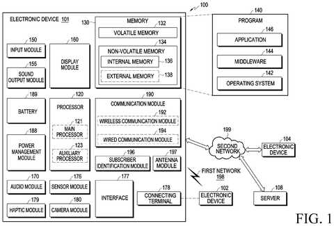 New Samsung Patent Teaches Screenshots to Learn From Your Habits patent drawing, sheet 1