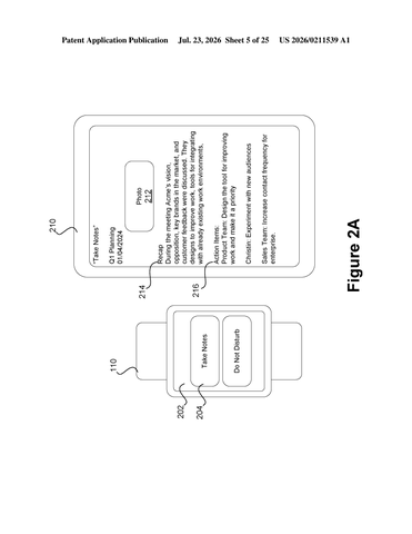 Meta Patent Reveals AI Glasses and Smartwatch Working Together to Complete Tasks patent drawing, sheet 5