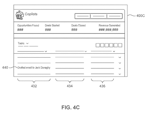 Salesforce Patents an AI That Watches Your Workday and Tells You What to Do Next patent drawing, sheet 5