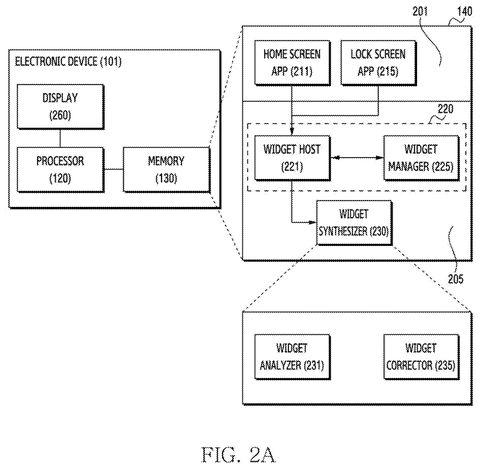 Samsung Patents Widgets That Rearrange Themselves When You Resize Them patent drawing, sheet 2