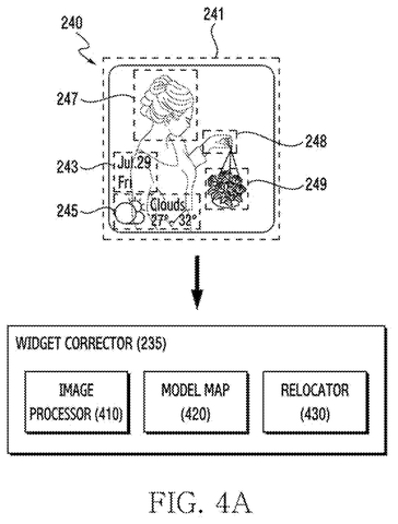 Samsung Patents Widgets That Rearrange Themselves When You Resize Them patent drawing, sheet 8