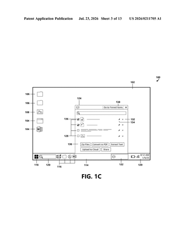 Microsoft Patents a Persistent Clipboard That Recommends What to Do With Your Copied Content patent drawing, sheet 3