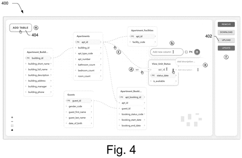 Adobe Patents a System That Teaches Itself to Turn Plain English Into Database Commands patent drawing, sheet 4