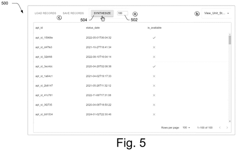 Adobe Patents a System That Teaches Itself to Turn Plain English Into Database Commands patent drawing, sheet 5