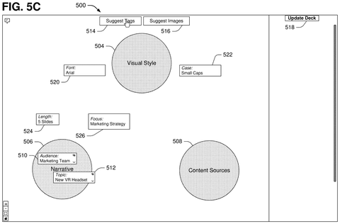 Microsoft Patents an AI Content Tool That Lets You Dial In What You Actually Want patent drawing, sheet 7