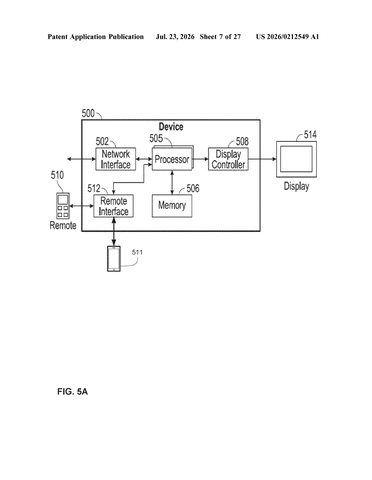 Apple Patents a Built-In Vocal Volume Slider for Music Playback patent drawing, sheet 7