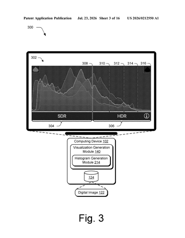 Adobe Patents a Tool That Shows Photographers What Their Display Can Actually Show patent drawing, sheet 3