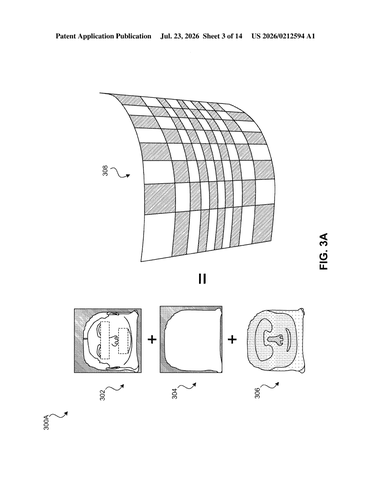 Apple Patent Addresses Mismatched Lighting Issues in Combined 3D Avatar Representations patent drawing, sheet 3