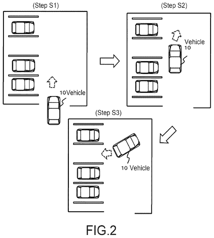 Sony Patents AR Parking System That Highlights Open Spots in Real Time patent drawing, sheet 2