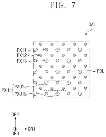 Samsung Display Patent Lets Under-Screen Cameras Get Clearer Pixels patent drawing, sheet 7
