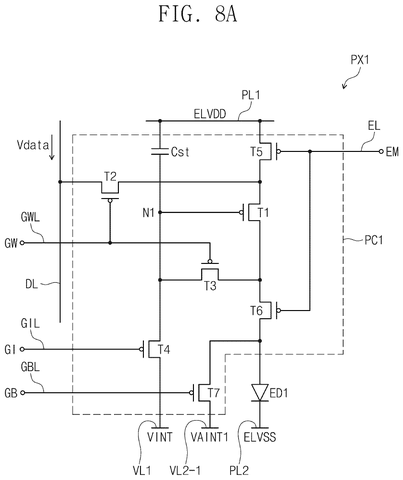 Samsung Display Patent Lets Under-Screen Cameras Get Clearer Pixels patent drawing, sheet 8