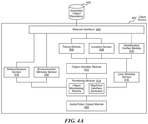 Samsung Patent Links Virtual Objects to Real-World Physical Map Locations patent drawing, sheet 5