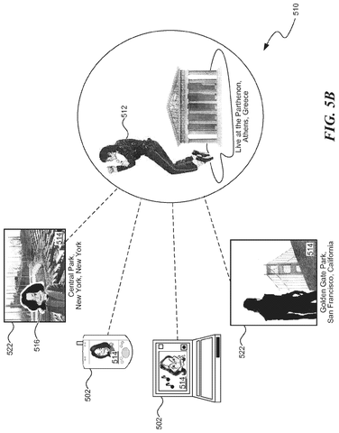 Samsung Patent Links Virtual Objects to Real-World Physical Map Locations patent drawing, sheet 8