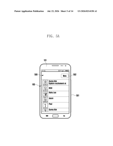 Samsung Patent Would Make Urgent Emails Ring Like Incoming Phone Calls patent drawing, sheet 5