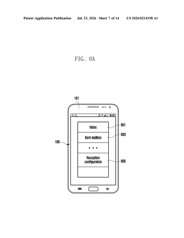 Samsung Patent Would Make Urgent Emails Ring Like Incoming Phone Calls patent drawing, sheet 7