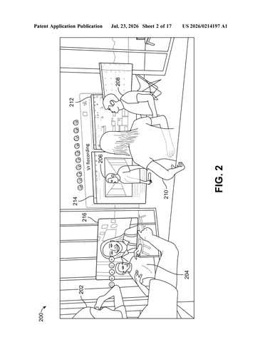 Qualcomm Patents an AI System That Tracks Eye Movement Inside Virtual Reality Headsets patent drawing, sheet 2