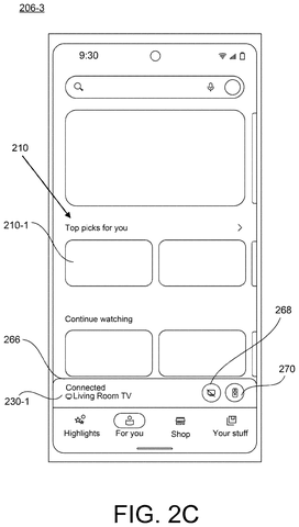New Google Patent Lets One App Cast Any Streaming Service to Your TV patent drawing, sheet 6